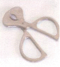 Cigar Scissors Stainless Steel Single Cigar Scissors Stainless Steel Single